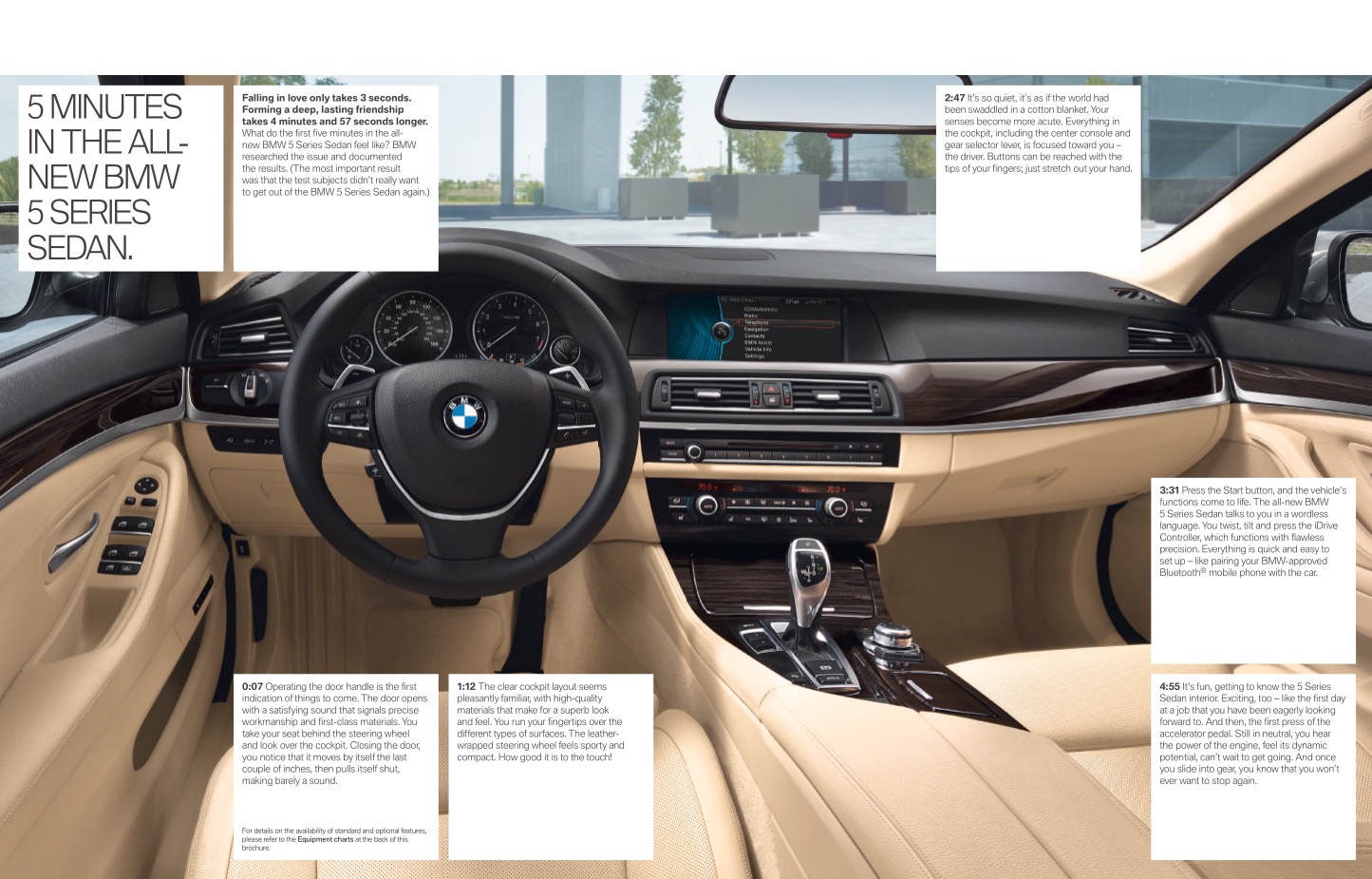 2011 BMW 5-Series Brochure Page 2
